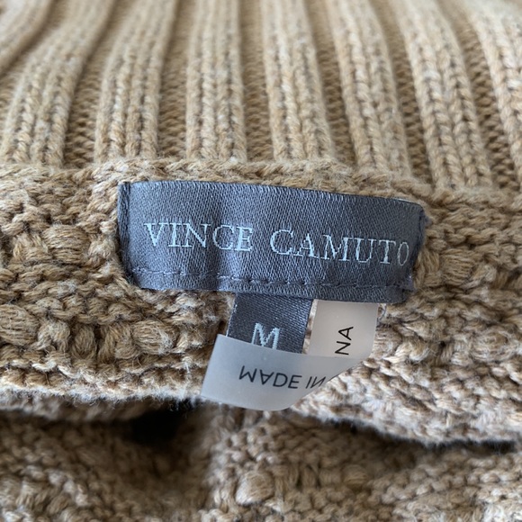 Vince Camuto Camel Knit Top - Size M - Picture 3 of 4